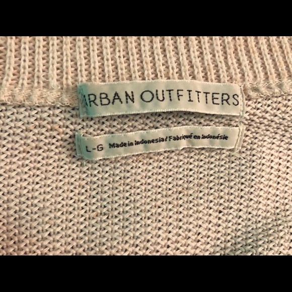 Urban outfitters tan/beige soft henley sweater - Picture 2 of 2